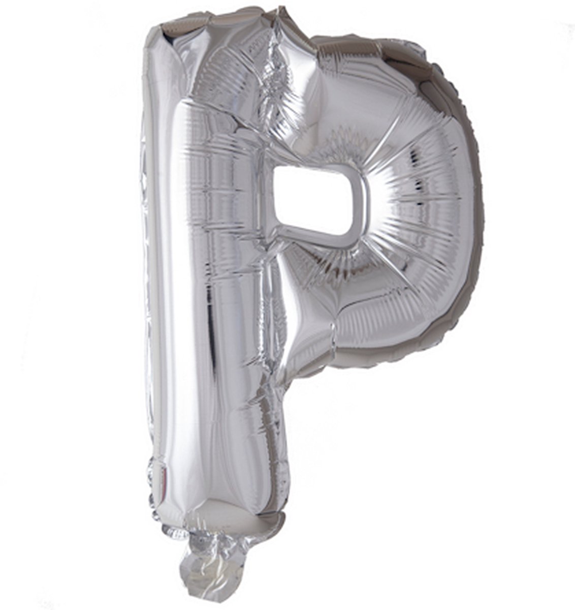 Folie Ballon Letter 16″ P - Zilver | 41 cm